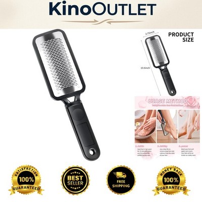Lightweight Stainless Steel Foot Scraper - Ideal for Effective Dead Skin Removal