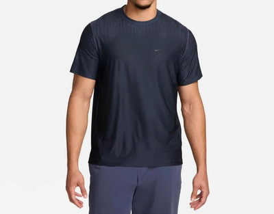 Nike APS Men's Dri-FIT ADV Short-Sleeve Versatile Shirt FN2971-437 Thunder Blue