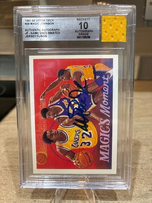 1991-92 Upper Deck #29 - ''Magic's Moment'' Ervin ''Magic'' Johnson