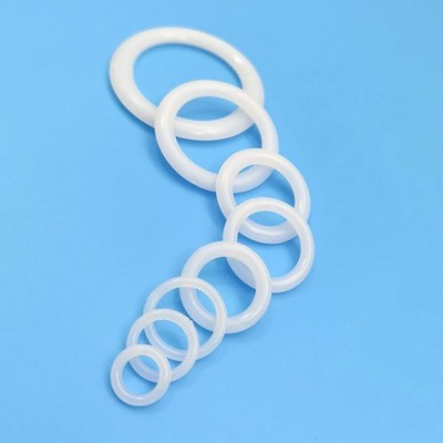 Pack Of DIY Crochet Ring Circle Hook Craft Accessories Handbag Plastic Ring Hook