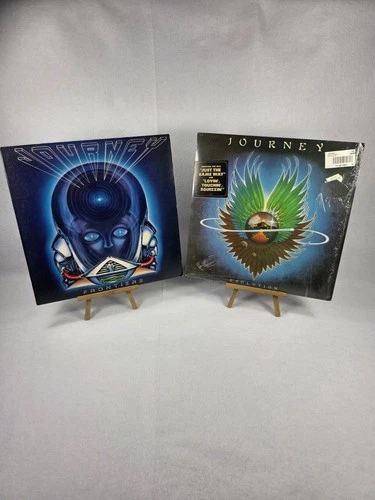 2X JOURNEY Vinyl LP Lot "Frontiers" & "Evolution (In Shrink w/ Hype Sticker)"