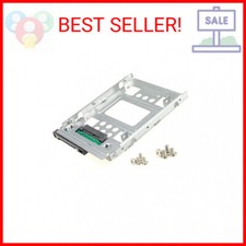 2.5" SSD to 3.5" SATA Hard Disk Drive HDD Adapter Caddy Tray CAGE Hot Swap Plug