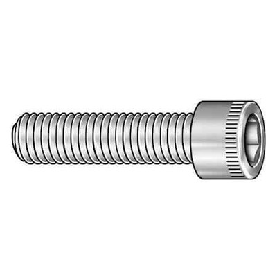 Zoro Select M16c50kcs M16-2.00 Socket Head Cap Screw, Black Oxide Steel, 50 Mm