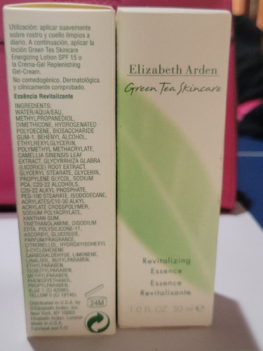 2-PACK ELIZABETH ARDEN GREEN TEA REVITALIZING ESSENCE 1 OZ NIB - Picture 3 of 7