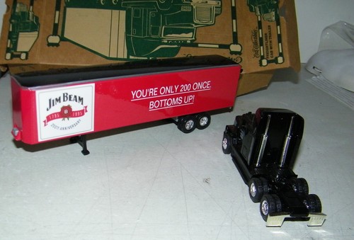 Vintage 1995 ERTL 1/64 Freightliner Jim Beam 200th Anniversary #T539 NEW n Box - Picture 7 of 10
