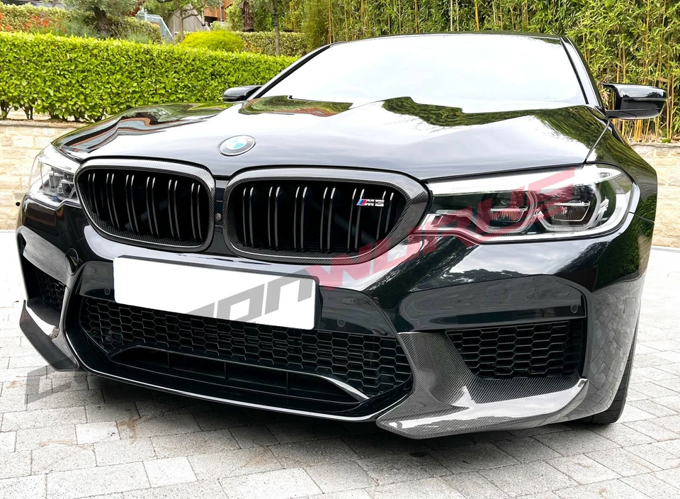 BMW M5 Carbone Fibre Avant Tabliers Duplicateurs - F90 100% Étanche 2017-2020 - Photo 2/4