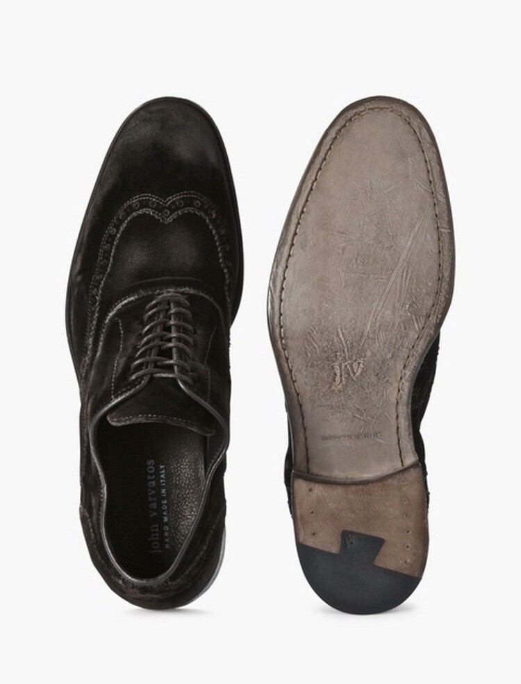 $698 John Varvatos Collection Fleetwood Velvet Oxford 8.5 View 4