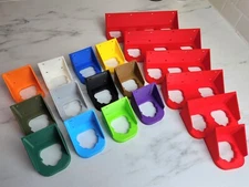 Battery Holder Wall Mount/Bracket For Milwaukee M12 Batteries Multiple Sizes