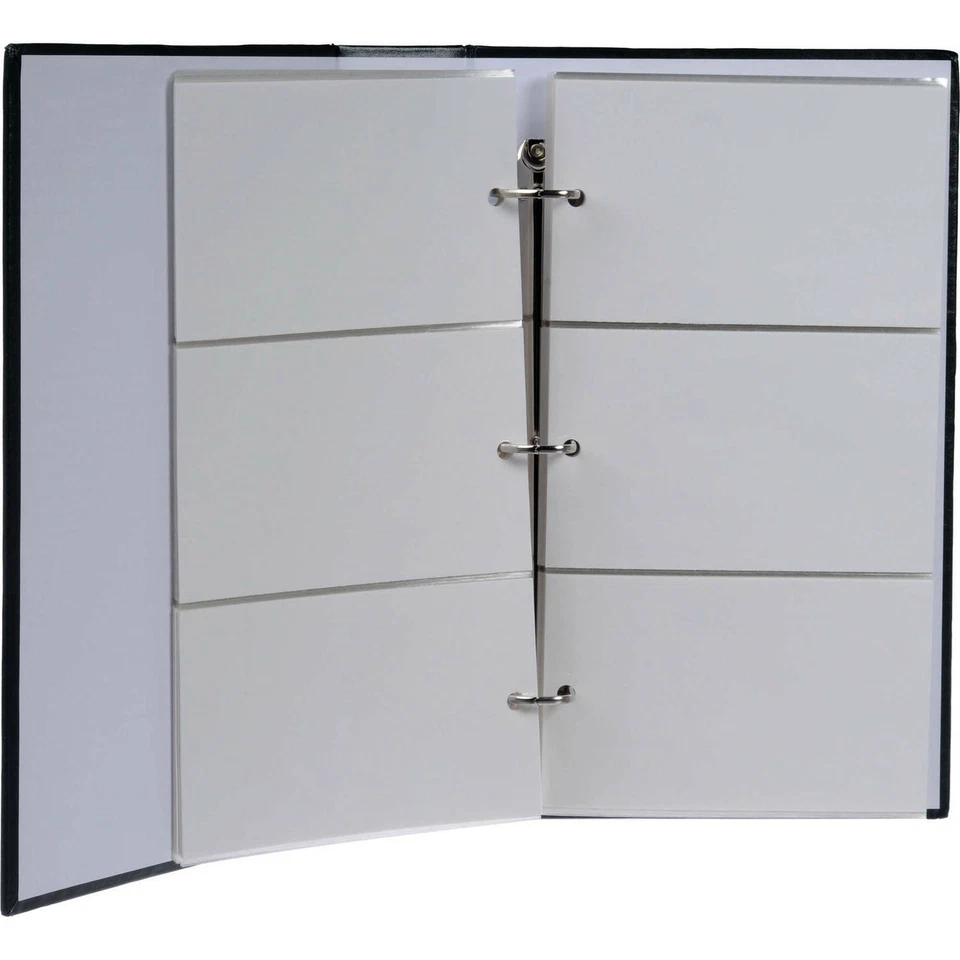 Álbum de 3 anillas de bolsillo Pioneer STC-504, Borgoña | Tiene capacidad para 504 fotos de 4x6" Foto 3 de 3