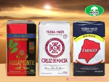 Yerba Mate 3 Kilos - Rosamonte - Canarias - Taragui - FREE Shipping