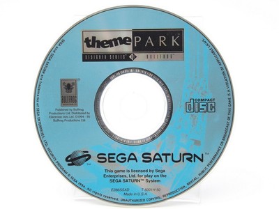 Theme Park (Sega Saturn) Spiel o. OVP - GEBRAUCHT