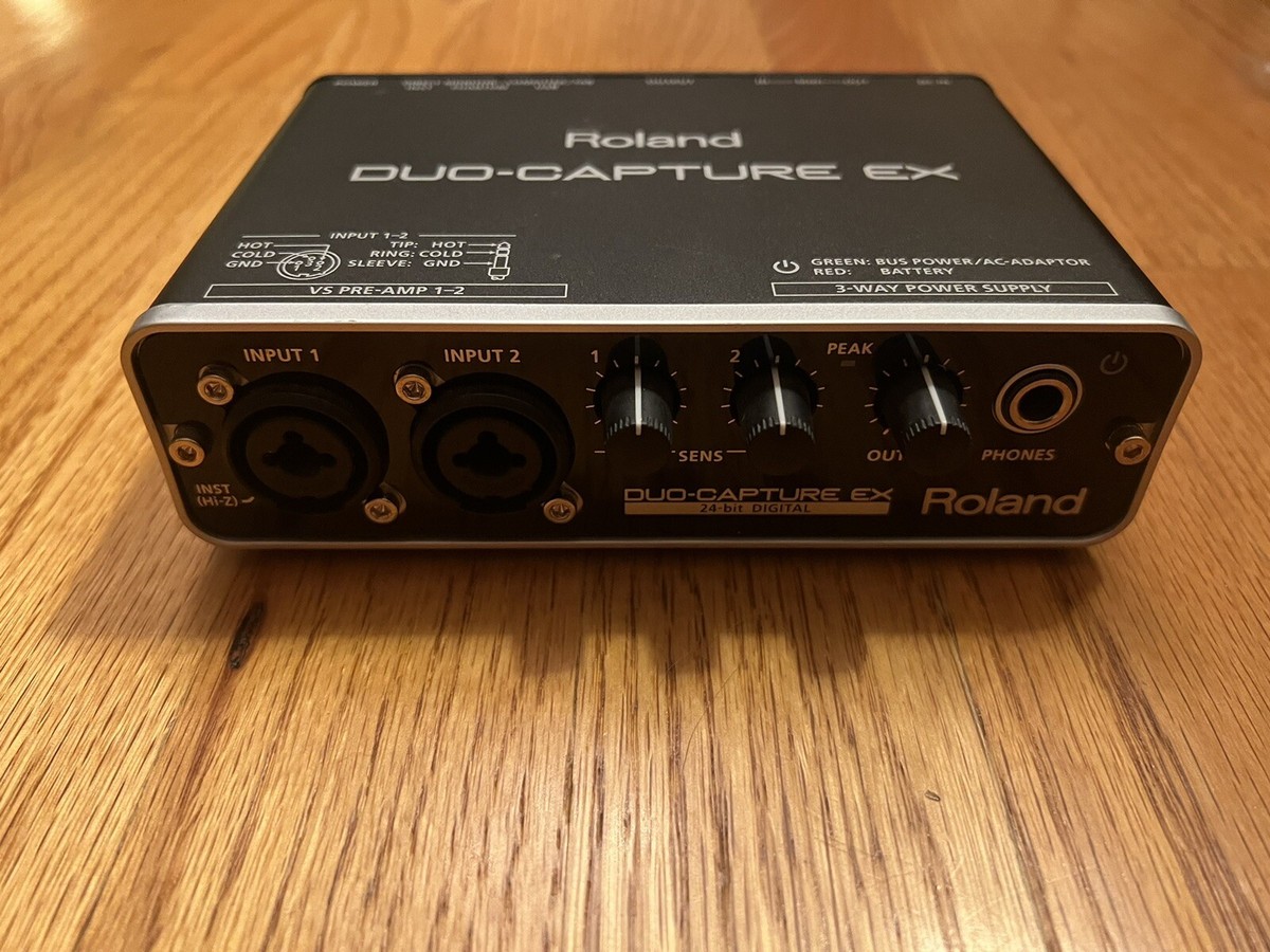 Roland DUO-CAPTURE EX USBオーディオインターフェース Roland