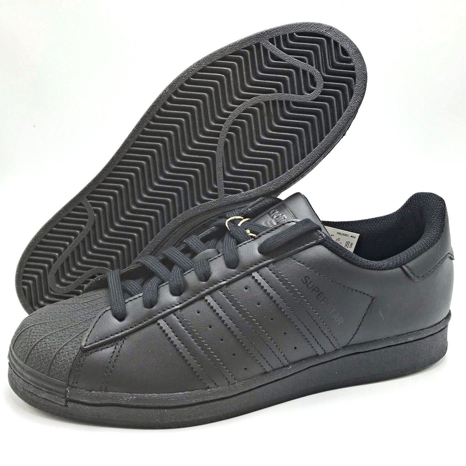 Size 11 - Superstar All Black for sale online | eBay