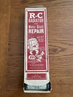 VINTAGE R-C RADIATOR REPAIR STORE COUNTER DISPLAY ADVERTISING SIGN /FULL DISPLAY