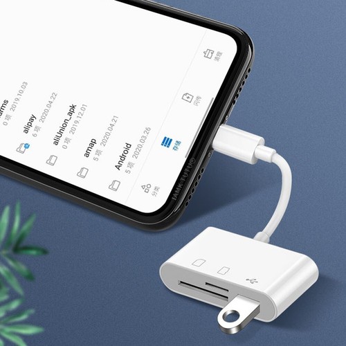 Compact and Lightweight USB C Card Reader for TF Camera Memory Card