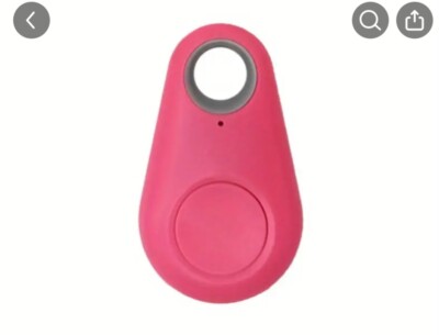 GPS Tracker  Key Finder Pet Locator Smart Tag Bluetooth Wireless PINK
