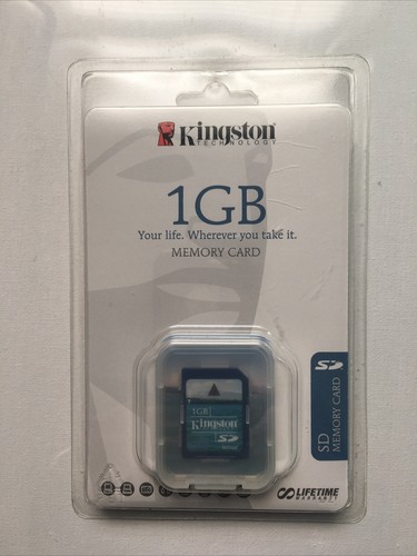 Kingston 1 GB SD Card (SD/1GBKR)