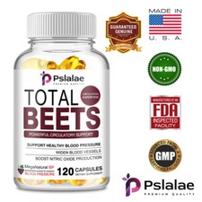 Remolacha Total 2060mg - Nitrato de Betaína - Circulación Saludable, Apoyo a la Presión Arterial