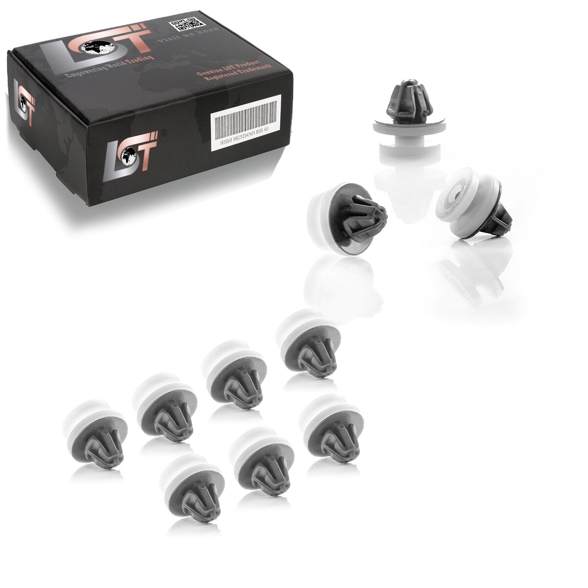 10x Clips Trim Clips for OPEL for NISSAN for RENAULT