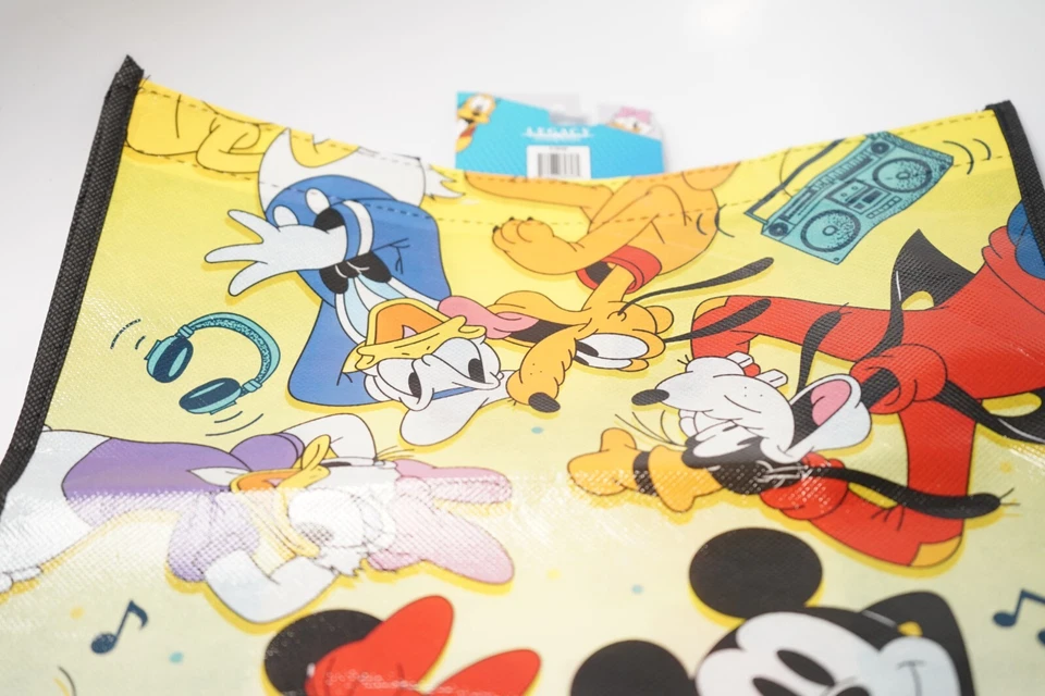 Bolso de Mano Disney Mickey & Friends Best Buds Reutilizable 100% Polipropileno NUEVO Foto 3 de 4