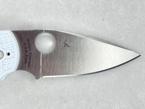 RAR Spyderco Native 5 FRN White Rex45 Satin C41PWH5 Sprint Run NEU - Bild 5 von 11