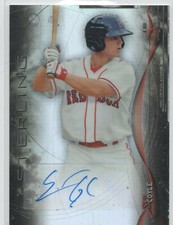 2014 Bowman Sterling Prospect Sean Coyle BOSTON RED SOX REF AUTO RC 54/150 54