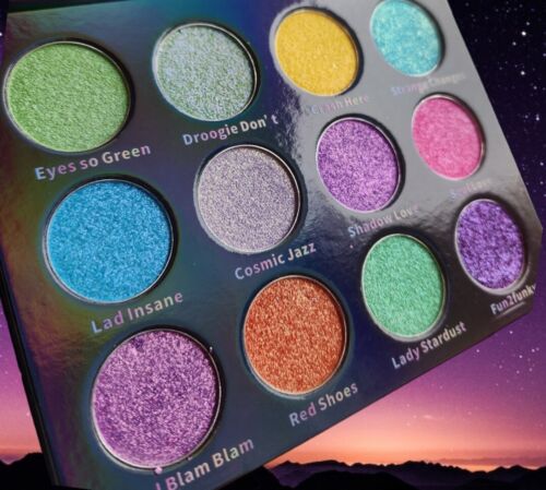 Eyeshadow Palette Multichrome Duochrome Holographic Shimmer Moonage - Picture 2 of 12