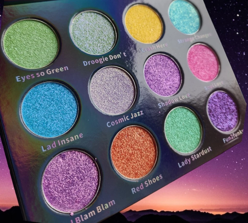 Eyeshadow Palette Multichrome Duochrome Holographic Shimmer Moonage  - Image 2 of 4