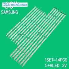LED strips For Samsung UE60J6280 UE60KU6000K UN60H6400 BN96-30433A BN96-30434A