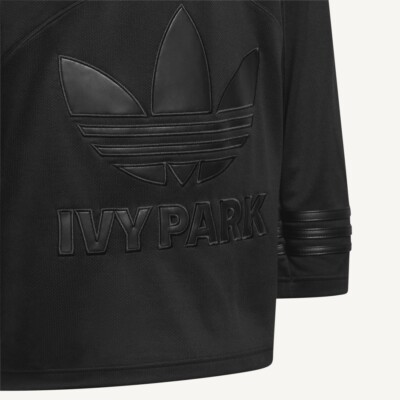 adidas Originals Ivy Park Jersey Triple Black Mesh Top Beyonce