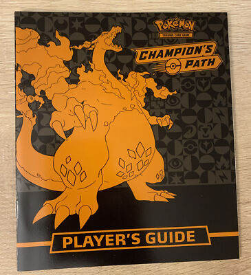 pokémon champion's path elite trainer box card list Pokemon TCG Champions Path Elite Trainer Box Players Guide Book