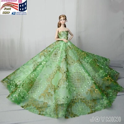 Dress For 11.5'' Fashion Doll Long Dress For Nuface FR Fashion Royalty Silkstone