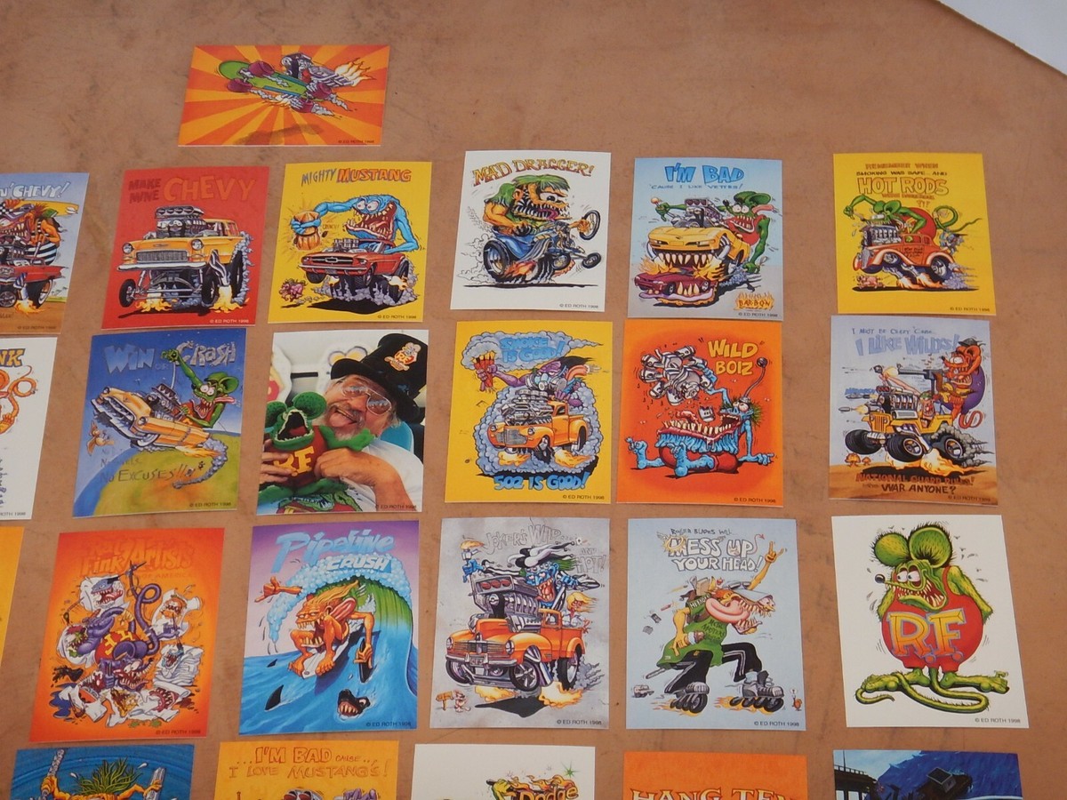 Rat Fink カード 1981年製 72枚セット Rat Fink カード 1981年製 72枚セット Amazon | Johnny