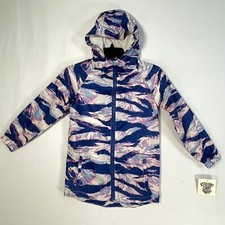 Black History Month Windbreaker Kids Small Pockets Hooded Multicolor Abstract