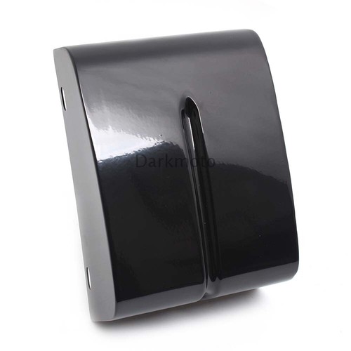 ABS Battery Left Side Cover For Harley Dyna Street Bob Fat Bob Motorcycle Black - Picture 10 of 12