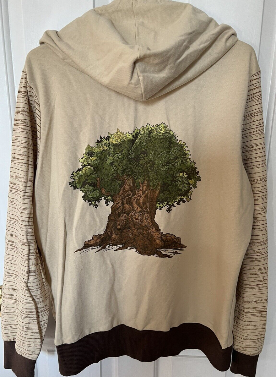 Disney World Parks Hoodie Adult XXL Animal Kingdom Tree Of Life 