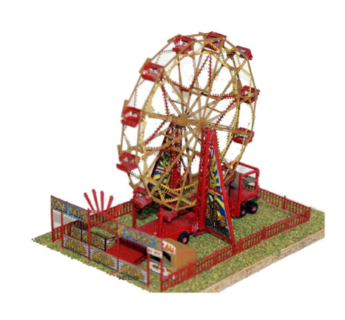 Big Wheel Ferris Wheel Fair Q24 UNPAINTED OO Scale Langley Models Kit 1/76 - Picture 1 of 1