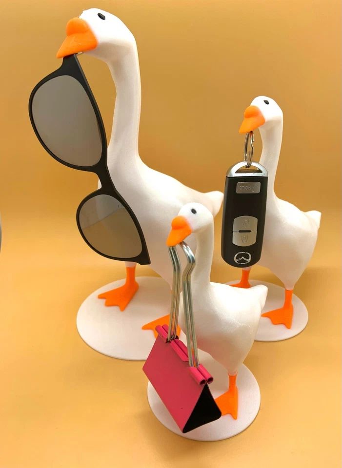 Ganso sin título cooperativo/golpe en el pico soporte para llaves magnético_portaherramientas_decoración del hogar Foto 2 de 4