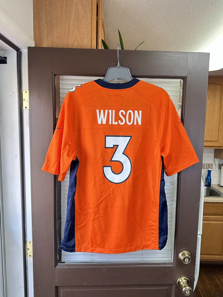 Nike, Shirts, Denver Broncos Russell Wilson Jersey