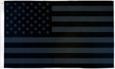 USA Blackout Flag 3x5ft Black USA Flag Black American Flag 100D
