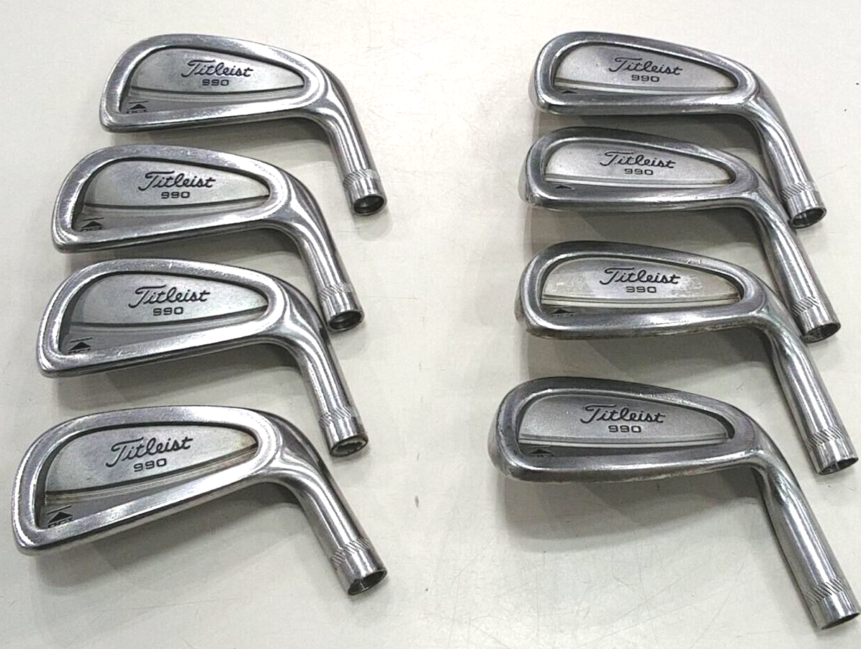 Titleist DCI 990 Iron Set 3-PW Heads Only Pre-Owned Golf Clubs