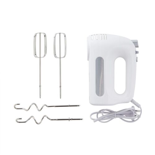 6 Speed Hand Mixer Turbo Power Egg Beater Dough Hook Whip Handheld Mixer - Picture 2 of 8