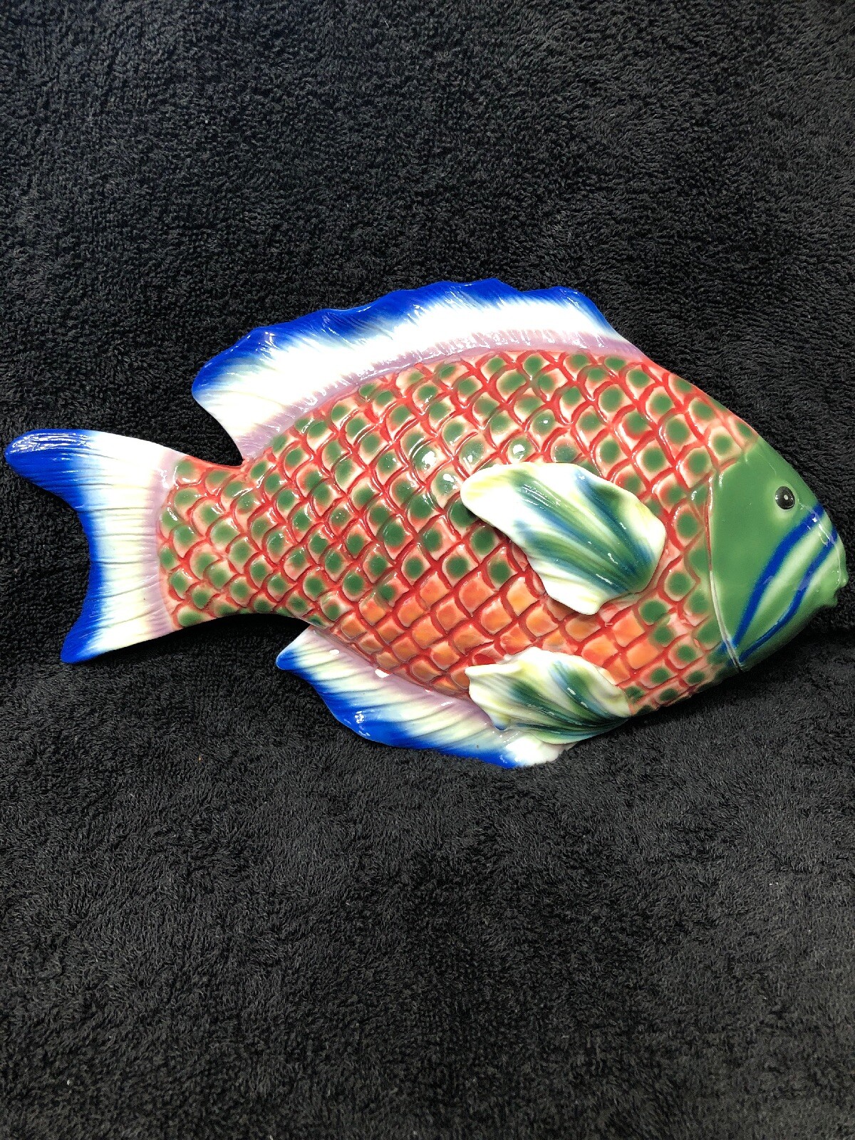 Ceramic Fish Hanging Wall Art Sculpture For Sale Online Ebay