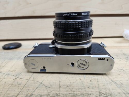 Pentax ME SLR Camera w/ SMC PENTAX-M 1 :1,7 - 50MM LENS - Picture 7 of 8