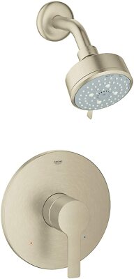 Grohe Lineare Shower Combination Trim Kit - Brushed Nickel - 23826EN1 