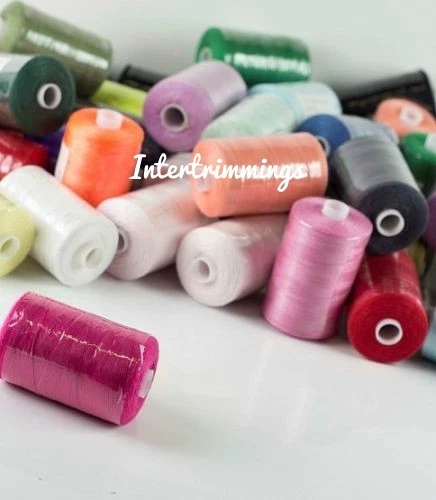 SPUN POLYESTER SEWING THREAD 120s, MIXED PACK ASSORTED COLOURS - Image 2 of 4