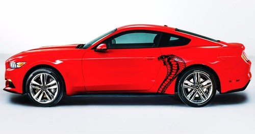 NEW COBRA SNAKE vinyl Graphics sticker Decal Racing (Fits Ford MUSTANG SHELBY) - Picture 2 of 23