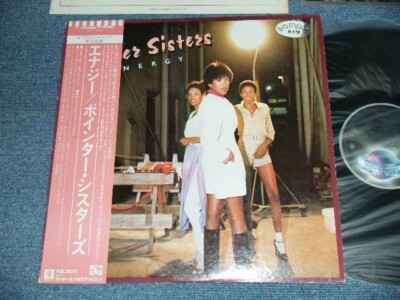 POINTER SISTERS Japan 1978 P-10599E PROMO NM LP+Obi ENERGY