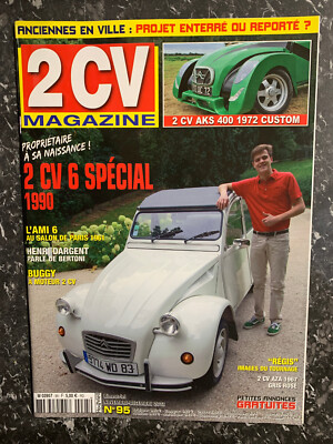 Collection Revues 2CV Magazine - Numéros 1 à 39 (1998-2004) - Occasion, état Correct