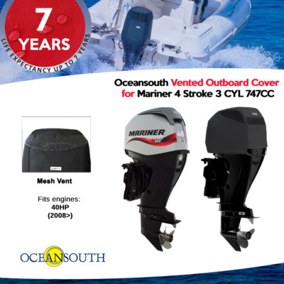 Oceansouth Running Vented Cover for Mariner 4STR 3 CYL 747cc - 2008 up to 2024